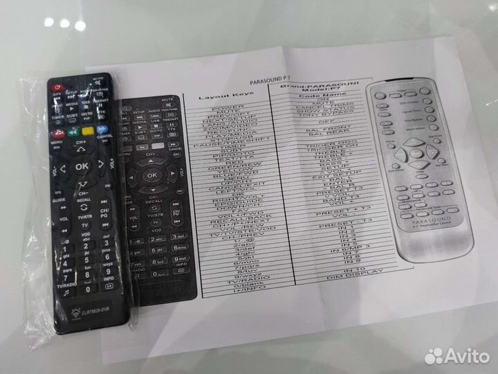 Многоканальный предусилитель Parasound P7 + Пульт