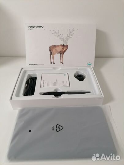 Безэкранный графический планшет huion Inspiroy H64