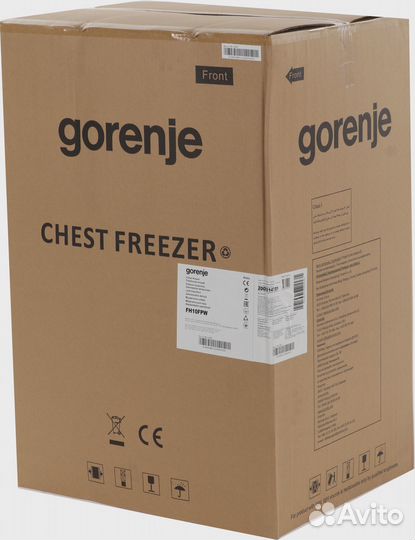 Морозильный ларь Gorenje FH10FPW белый