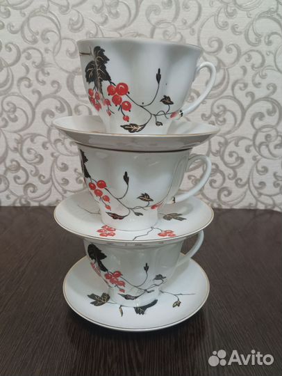 Чайная пара Красная смородина лфз