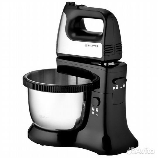 Миксер с чашей brayer BR1304 500Вт чаша 3,4л черны