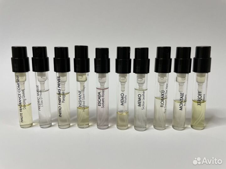 Отливанты пробники духов личная коллекция оригинал