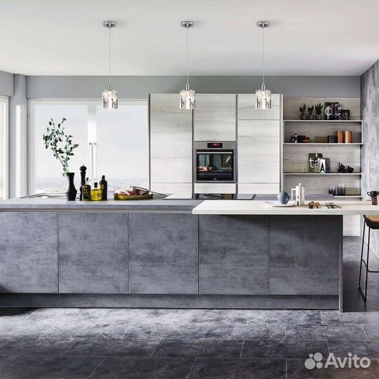 Люстра подвесная на кухню модерн