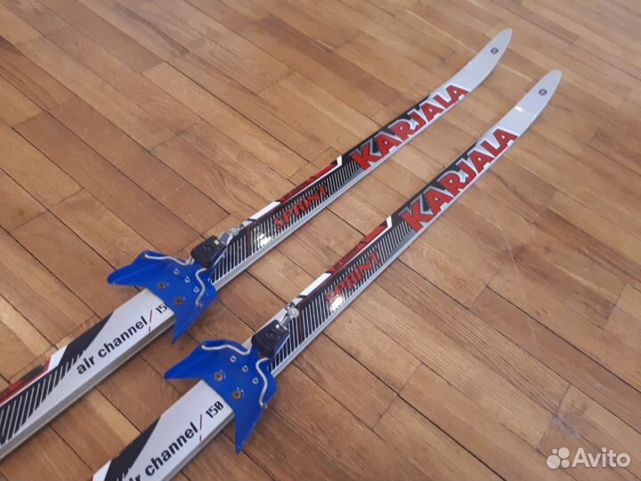 Детские беговые лыжи+крепления