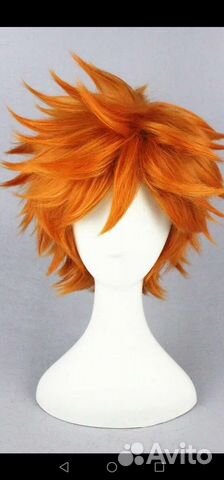Парик клоуна оранжевый