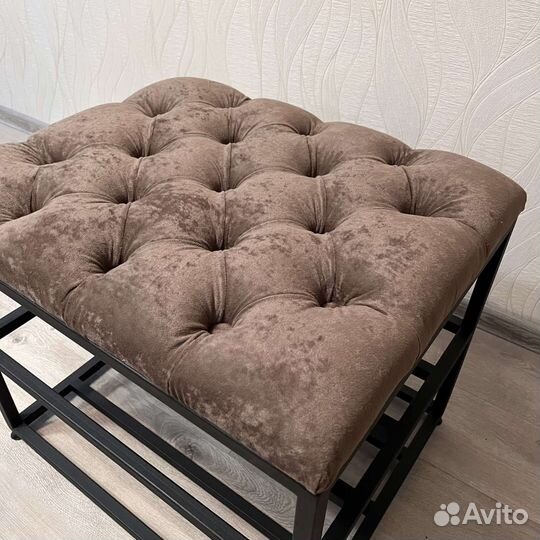 Банкетка в прихожую лофт