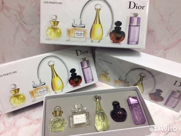 Подарочный набор 5в1 Chanel, Dior