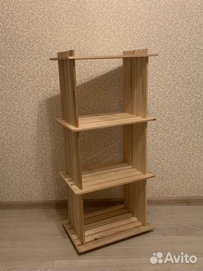 Стеллаж деревянный