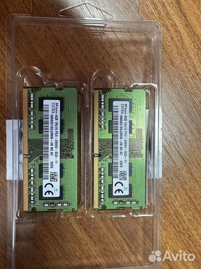 Hynix Оперативная память DDR3 4GB SO-dimm 2666мгц