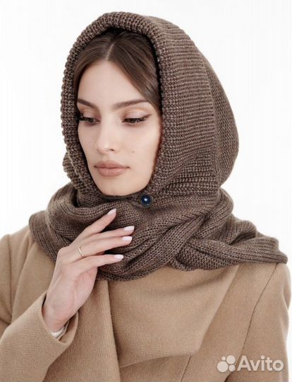 Капор шарф