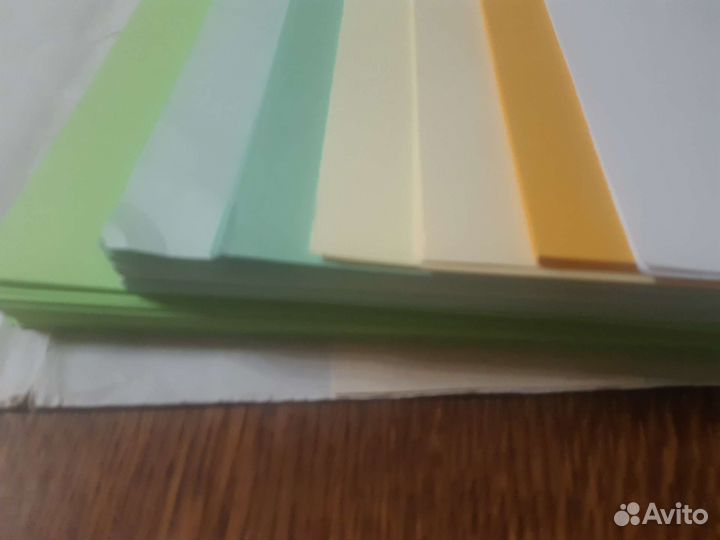 Цветная бумага А4 А3