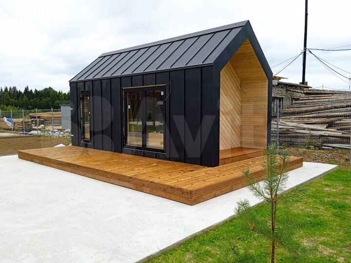 Дом 24 м² на участке 1 сот.