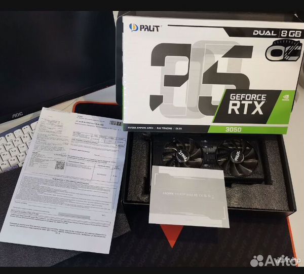 Nvidia geforce RTX 3050 OC 8gb