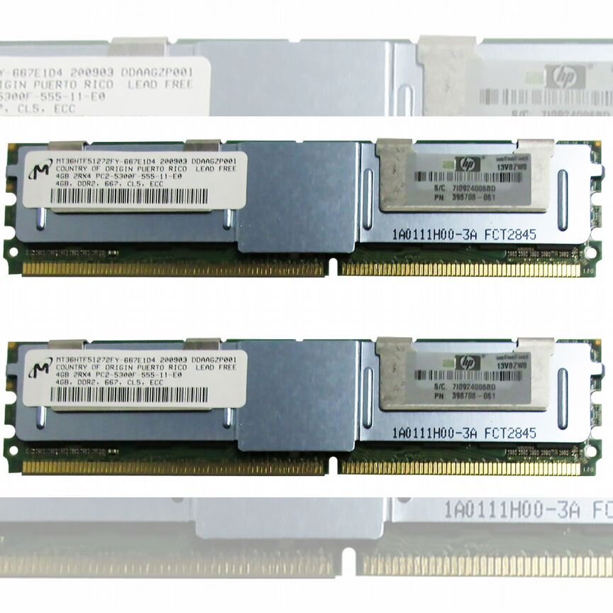 [397415-B21] Оперативная Память Hp Ddr2 8gb 397415-B21