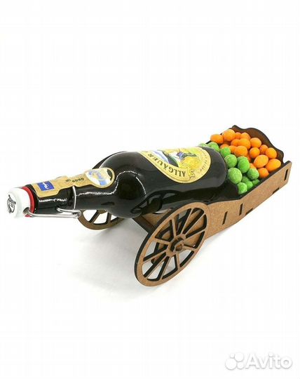 Пушка под напитки. Подарок