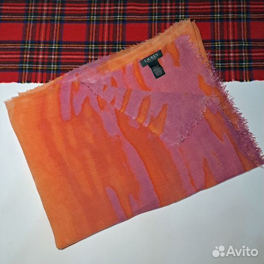 Винтажный шарф палантин Ralph Lauren