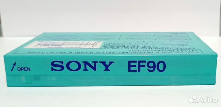 Аудиокассета sony EF 90 Improved Новая