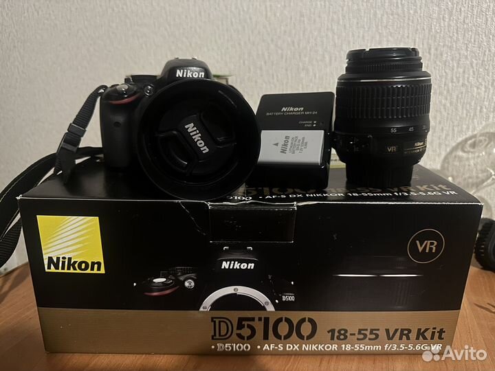 Зеркальный фотоаппарат nikon d5100