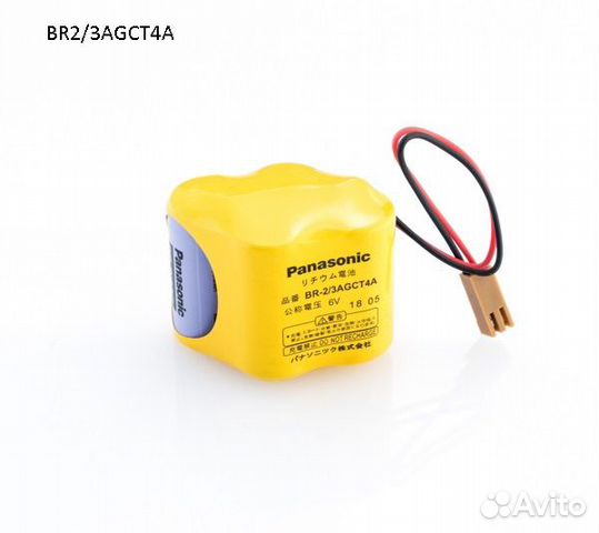 Батарея литиевая BR-2/3agct4A Panasonic (6В )