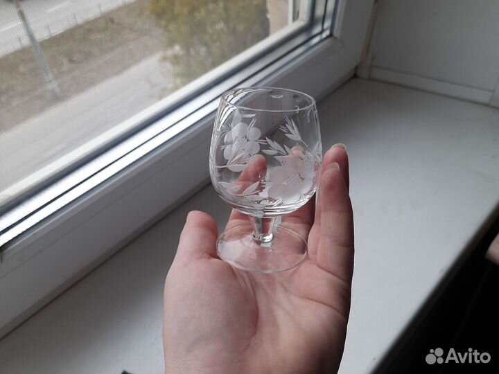 Бокалы, стопки, рюмки хрусталь наборы