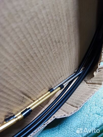 Трос управления лодочным мотором газ реверс