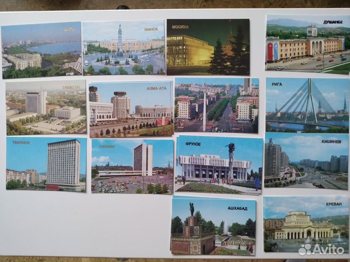 Календарики карманные бумажные СССР 70-80гг