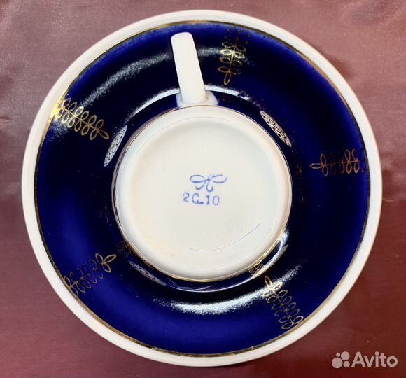 Сервиз чайный Кобальт. Полонное СССР