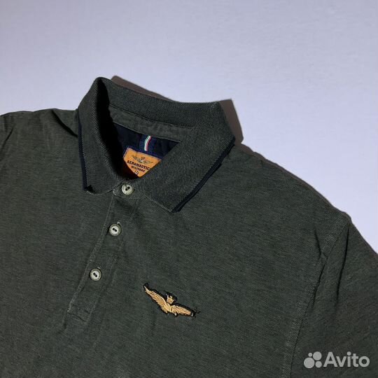 Поло Aeronautica Militare Green Polo