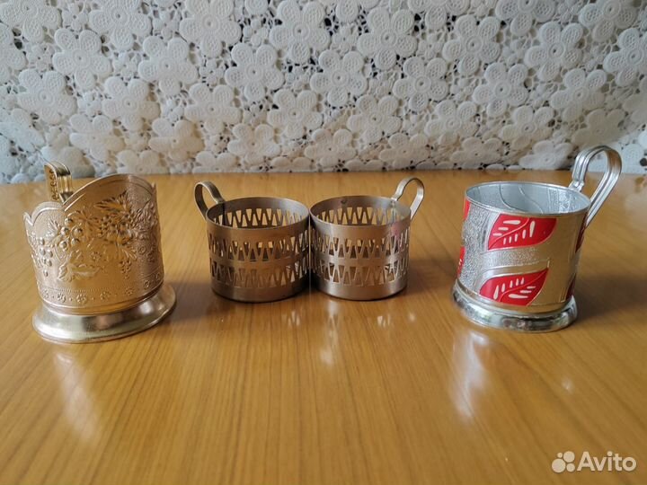 Подстаканники. Рюмки СССР