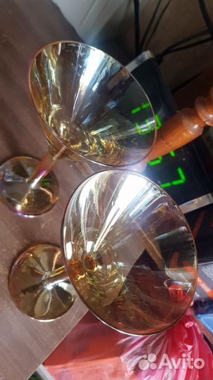 Фужеры цветные