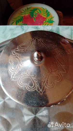 Бронь -Сахарница конфетница Винтаж СССР