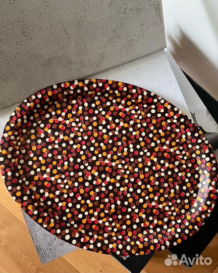 Поднос пластик 1980 Эстония винтаж редкий