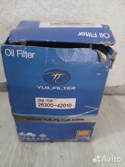 Фильтр масляный MDO 69782 26300-42010