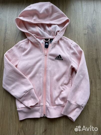 Спортивный костюм adidas розовый для девочки 116