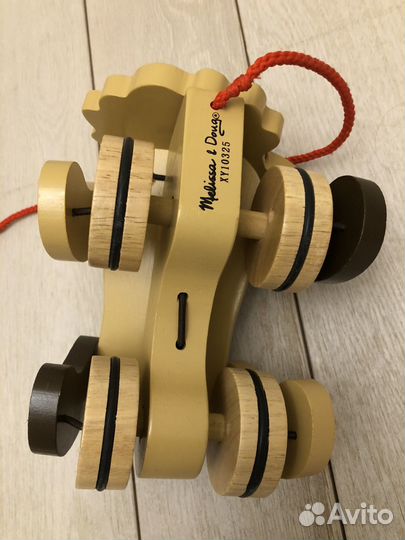 Melissa & Doug деревянная каталка собачка