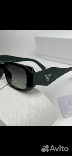 Очки prada изумруд новинка