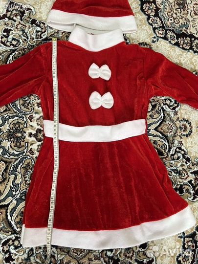 Платье деда мороза