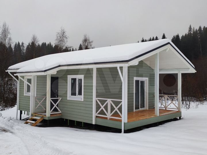 Дом 42,6 м² на участке 15 сот.