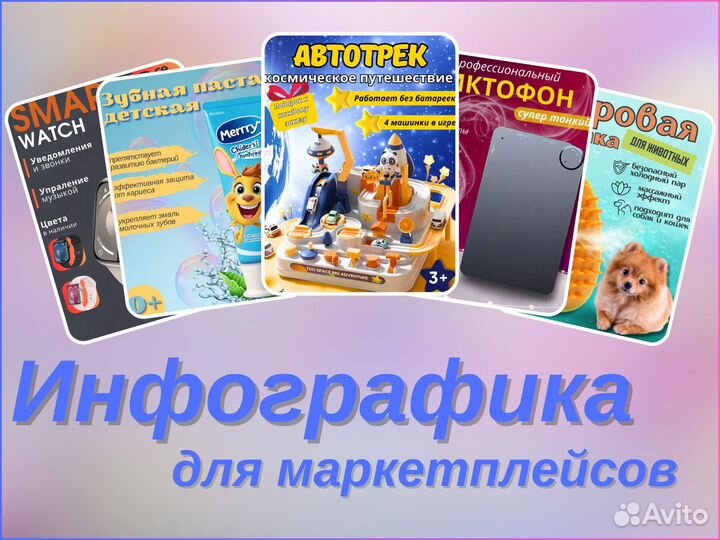 Дизайнер карточек для маркетплейсов