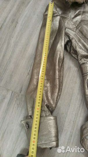 Куртка кожаная