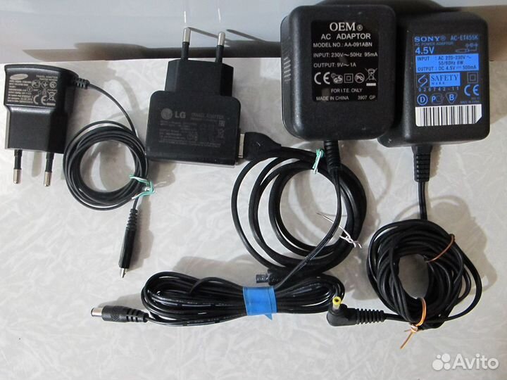 Сетевые зарядные устройства и другое