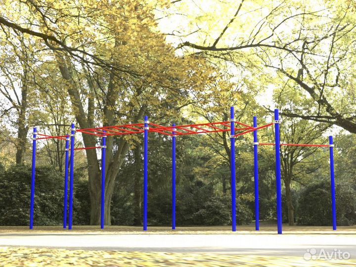 Комплекс для занятий Воркаут Pioner A16909