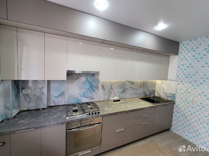 Кухня на заказ с фасадами alvic