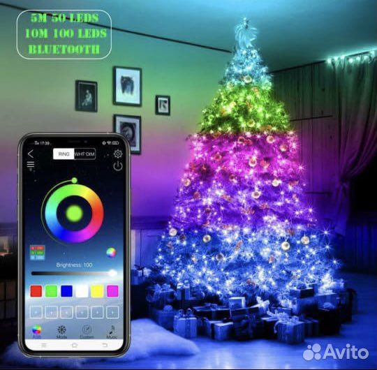 Гирлянда разные для дома и улицы