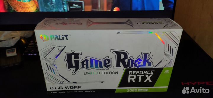 Видеокарта rtx 2080 super Palit GameRock