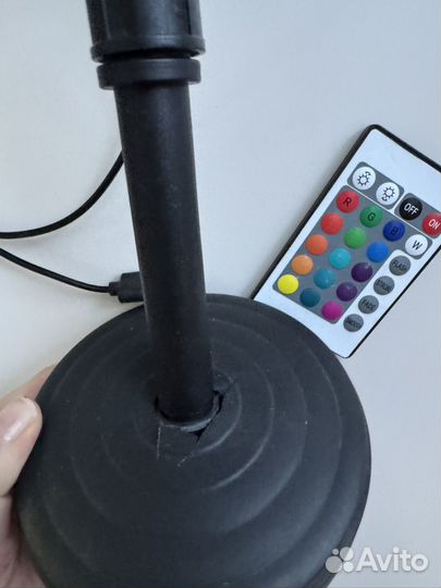 Закатная лампа с пультом