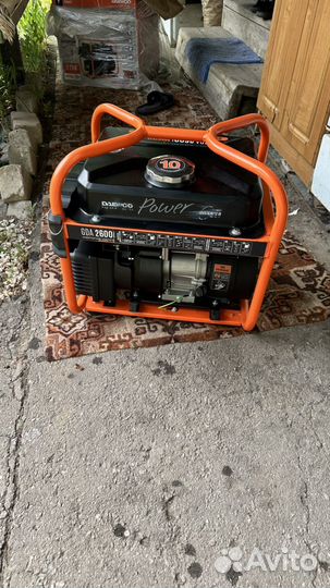 Генератор бензиновый инверторный daewoo gda 2600i