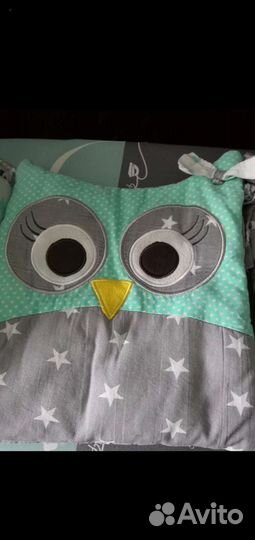 Бампер на кроватку