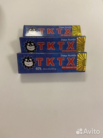 Крем для анестезии tktx