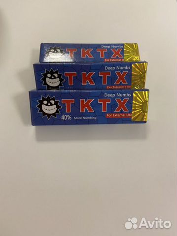 Крем для анестезии tktx